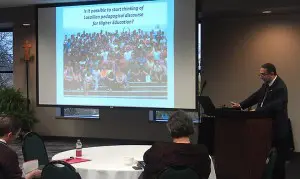 Brother Diego Muñoz, Director of Lasallian Resources and Research for the Institute of the Brothers of the Christian Schools
