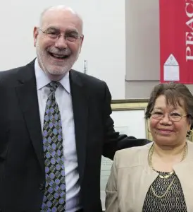 Richard Engler and Maria 