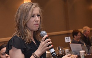 Meaghan Osborne shares her Huether experience during the final casa discussions.